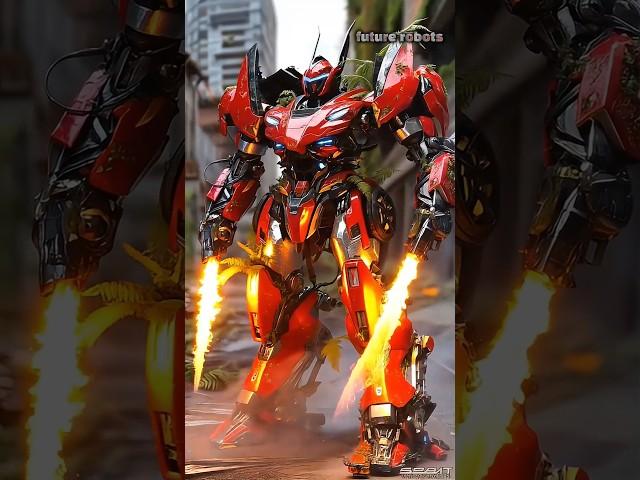 Future Robots : The transformers - Rustflare vs Gravemaw – Urban Ruin Showdown 174