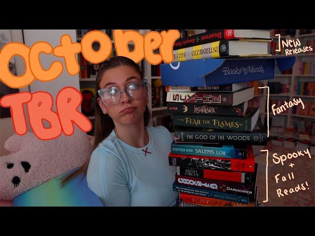 Every book I want to read in October ⎮subscriber picks, new releases, anticipated books and more!