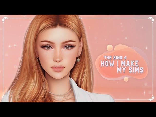 HOW I MAKE MY SIMS! ¦  The Sims 4 + CC LIST