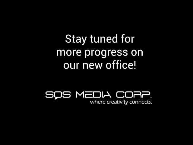 SOS Media Corp Office Progress