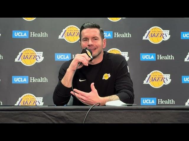 JJ Redick On Missed Free Throws In TOUGH Lakers Loss To Magic