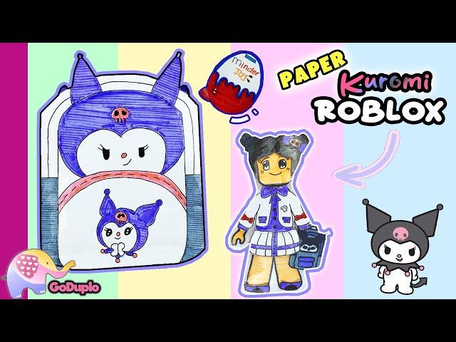 Paper Blind Bag Kuromi Roblox !! Bongkar Isi Tas Kuromi,Ada Surprise Minder Joy ?? - Goduplo TV