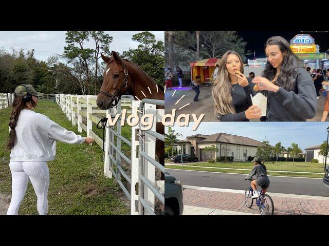 Vlog | Going To The Fair, The Barn & Shopping | Tiana Musarra