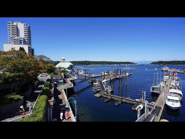 Downtown Nanaimo, British Columbia - Walking Tour in 4K (UHD)