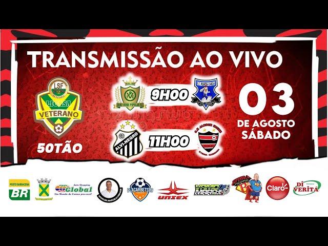   CAMPEONATO MUNICIPAL CATEGORIA 50TÃO - ALVI-NEGRO x S.E JARDIM IRENE