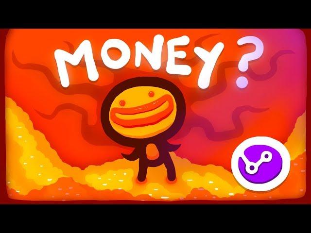 How much MONEY did I earn with my indie game on STEAM?