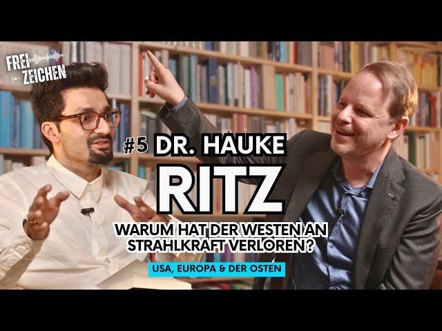 Zerfall der USA, Ende des Westens & ein neues Europa? | Dr. Hauke Ritz im Interview | FREIZEICHEN #5