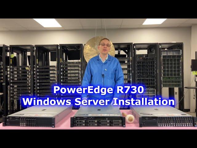 Dell PowerEdge R730 Windows Server | How to Install Windows Server 2016 | Server OS Installation
