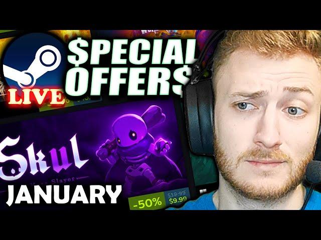 (LIVE) Steam Games on Sale - SKUL: THE HERO SLAYER! | January 2023