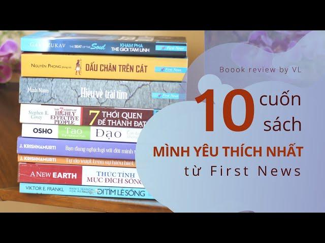 10 cuốn sách mình yêu thích từ First News Trí Việt I Review sách hay