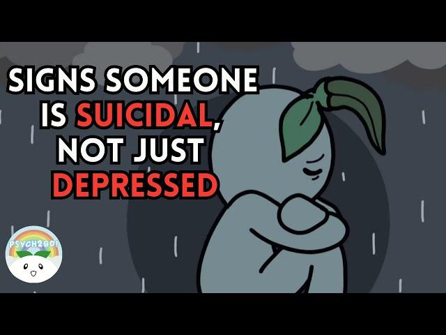 6 Signs Someone is Suicidal, Not Just Depressed