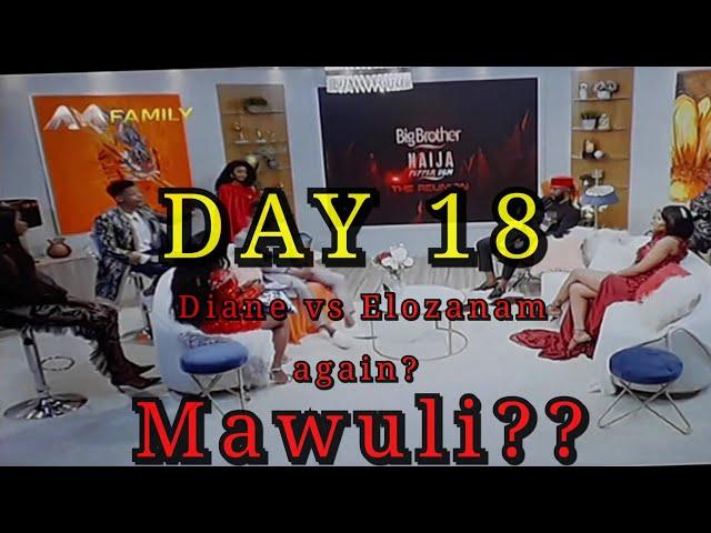 BBNAIJA REUNION DAY 18 ¦¦ ELOZANAM VS DIANNE BREAKUP? JACKYE IS SINGLE? The Amazon Deb