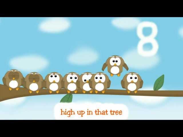 Kids Songs - Ten Little Owls - Counting for Kids