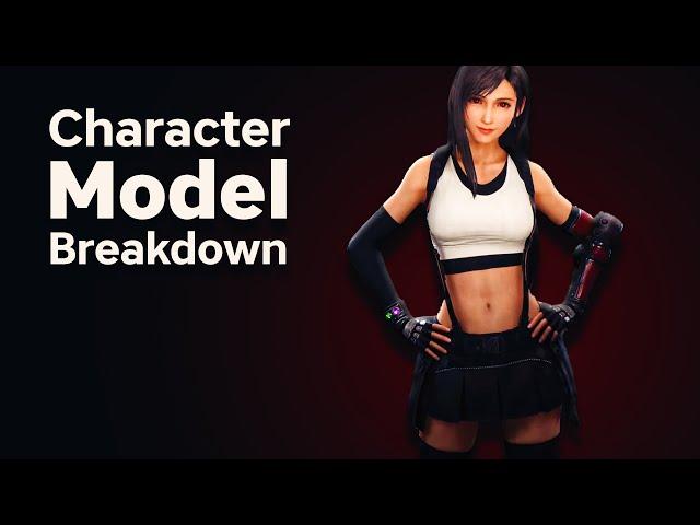 The Character Art Secrets of Tifa Lockhart Revealed