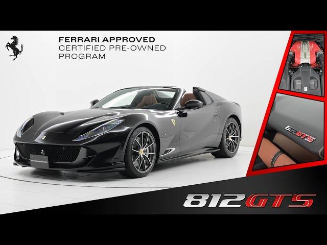 Ferrari 812GTS 2022MY 認定中古車 エンジン音あり（車体末尾番号：162）