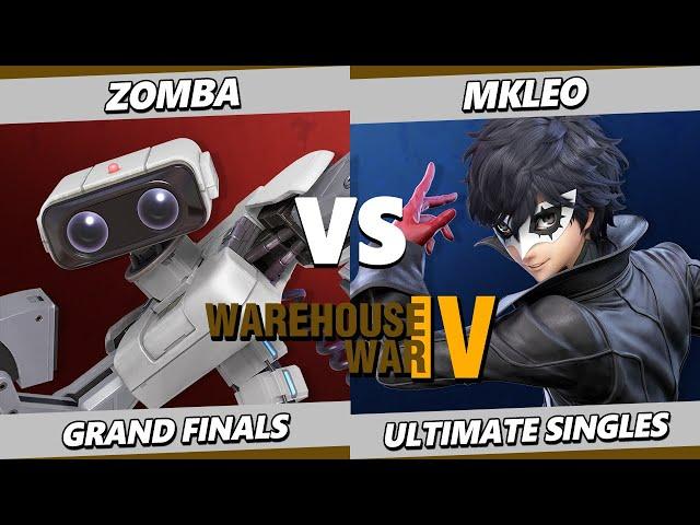 Warehouse War 4 GRAND FINALS - MkLeo (Joker) Vs. Zomba (ROB) Smash Ultimate - SSBU