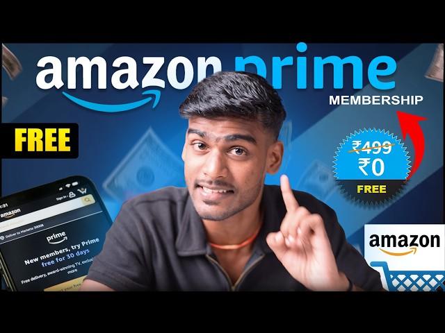  HOW TO GET FREE AMAZON PRIME MEMBERSHIP TRICK || AMAZON 30 DAYS FREE TRIAL || NEW EARNING APP 2024