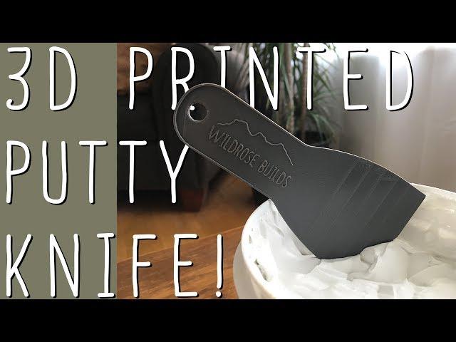 3D Printed Putty Knife!