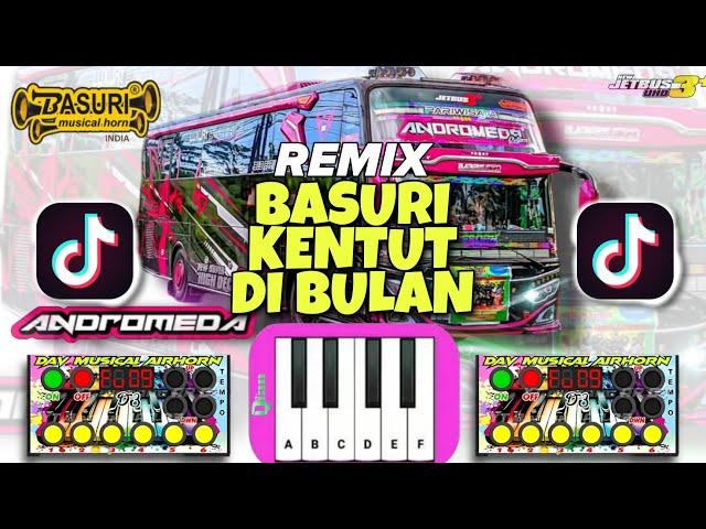 TELOLET BASURI KENTUT DI BULAN | BUS ANDROMEDA | TUTORIAL PIANIKA BASURI JEDAG JEDUG VIRAL TIKTOK 