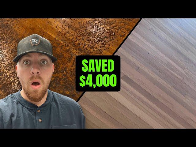 Beginner Guide to Refinishing Hardwood Floors on a Budget (I Saved Over $4,000)