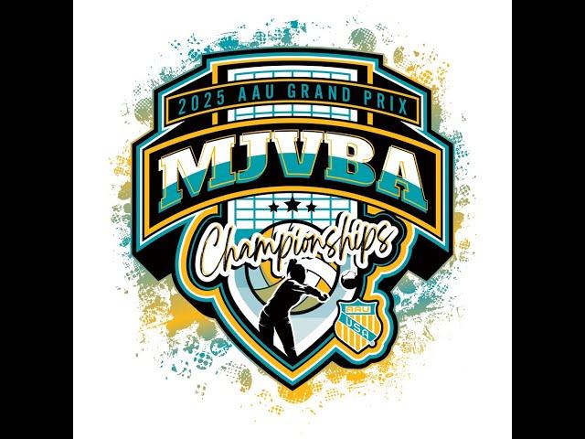 2025 MJVBA Championships - Court 15 - 14CLU NBVBC 14Blue vs. Legacy 14-Elite West