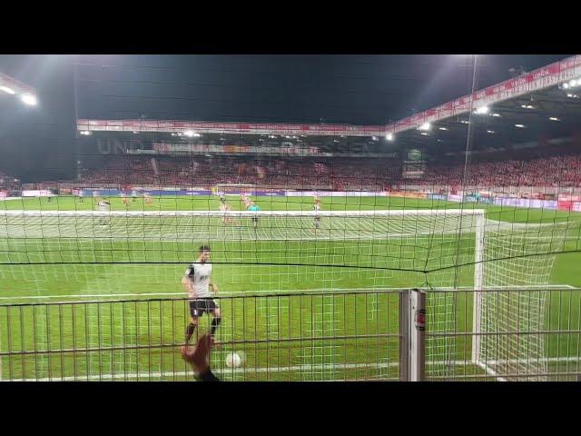 1 - 0 Tor ️ 7’ Sheraldo Becker | Union Berlin gegen FC Augsburg | Live im Stadion | 09.11.2022