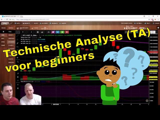 Hoe gebruik je Technische analyse (TA) bij het handelen van crypto. Introductie voor beginners