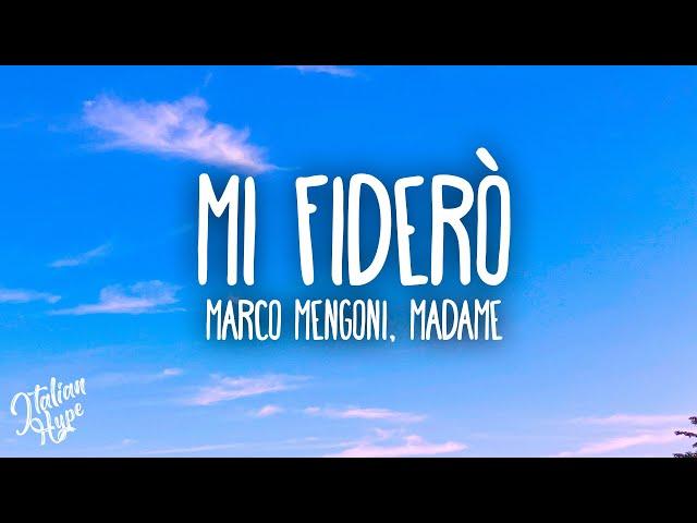 Marco Mengoni - Mi Fiderò ft. Madame