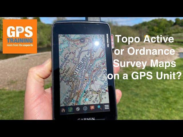 Do you need OS maps on a Garmin GPS in the UK on an Outdoor GPS unit?