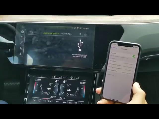 [MMI touch] How to set up wireless CarPlay on 2019 Audi e-tron, Q8, A6, A7, A8, Q3