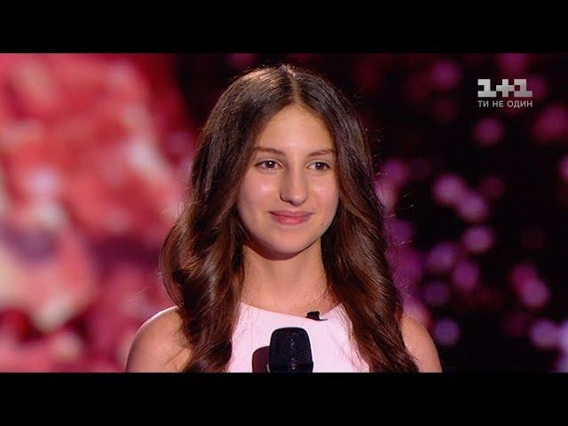 Nino Basilaya 'When we were young' – Blind Audition – Voice.Kids – season 4