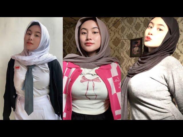 ABG SMA SPEK CEKER BABAT || Jilboobs Pemersatu Bangsa || Tiktok Hijab Tobrut Hot