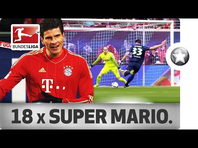 Mario Gomez - 18 Goals vs. 18 Clubs