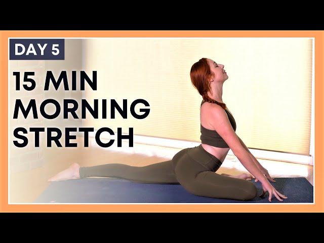 15 min Friday Morning Yoga for Flexibility - DAY 5