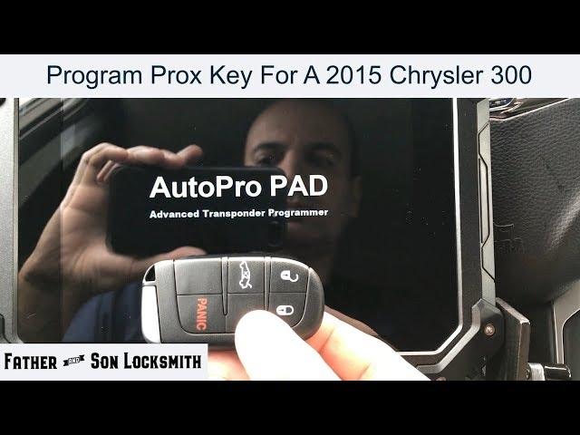AutoProPad - Program Prox Key For A 2015 Chrysler 300