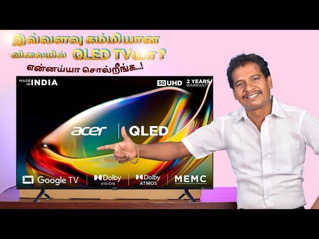 ACER 32INCH V SERIES QLED TV UNBOXING TAMIL VELS LED TV