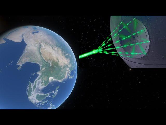 Vaporizing Entire Planets w/ a GIANT LASER BEAM! - Universe Sandbox