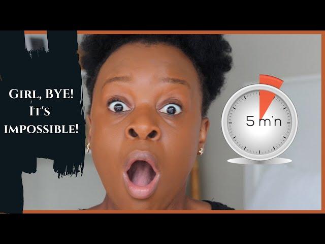 5 MINUTE MAKEUP CHALLENGE!!