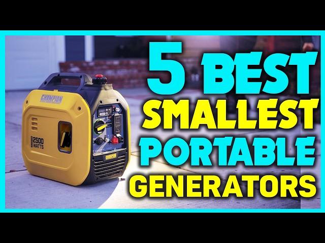 Top 5 Best Smallest Portable Generator - Best Portable Generators Review 2025