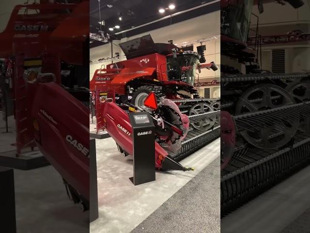 Case IH 8250 Combine at Commodity Classic 2023