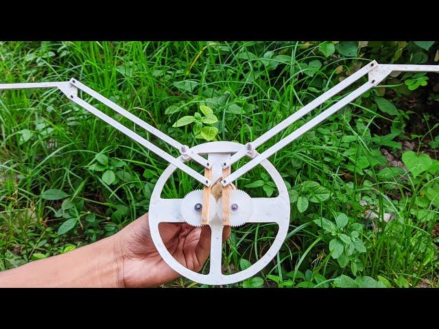 Ornithopter Flapping Mechanism | Articulated Wing Design | Assembly And Demo.