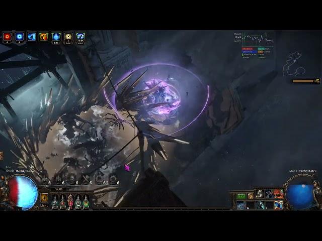 [POE 3.24] Archmage Cast On Crit Vortex vs Sim Wave 28-29