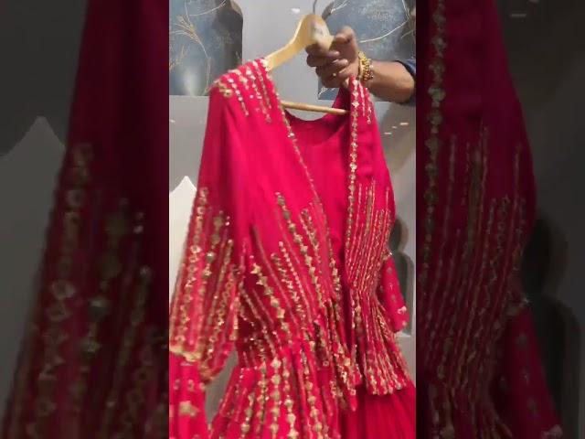 @KSHKIN @Sakshi Sindhi Long Pakistani Wedding Gown Latest Fashion Unique Bridal dress #bridal