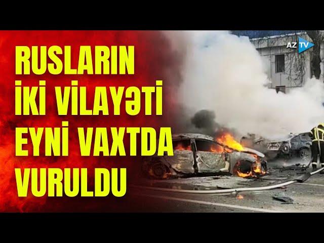 Ukrayna ordusu eyni vaxtda Rusiyanın iki vilayətinə hücum etdi: ARDICIL ZƏRBƏLƏR...