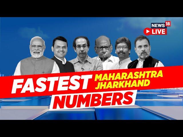 Maharashtra Election Results 2024 LIVE | Jharkhand Election Results | NDA Takes Early Lead | N18L