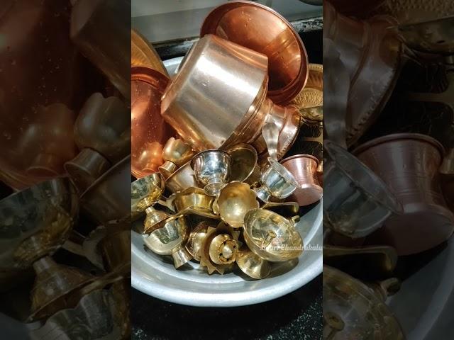 Add lemon, vinegar and powdered salt to wash God's brass utensils very easily | Tips