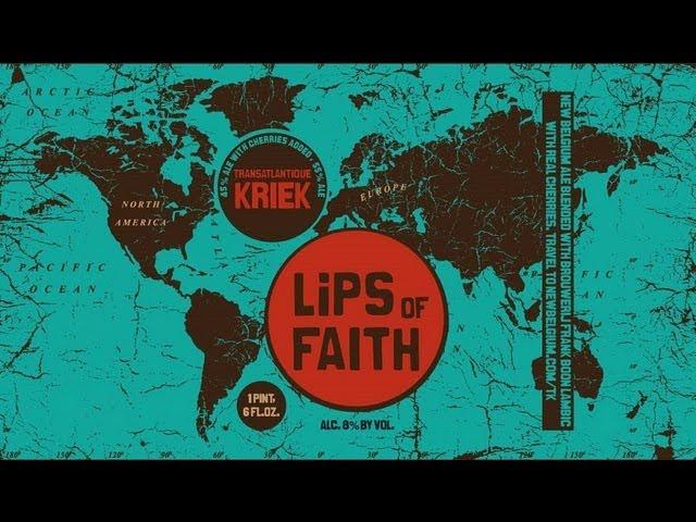 New Belgium Transatlantique Kriek (Lips of Faith) | The Beer Heads - Beer Review #317