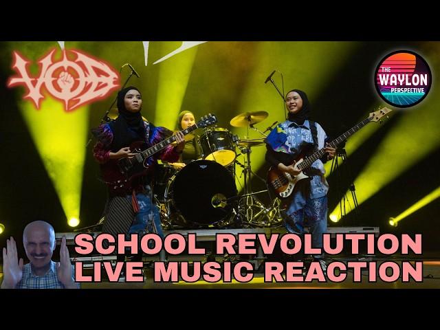 MY REACTION TO Voice of Baceprot - School Revolution | LIVE IN INDONESIA 2017 | VOB is IMMENSE!!!