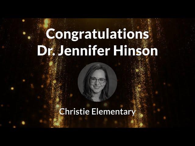 2023-2024 Prosper ISD Elementary Principal of the Year