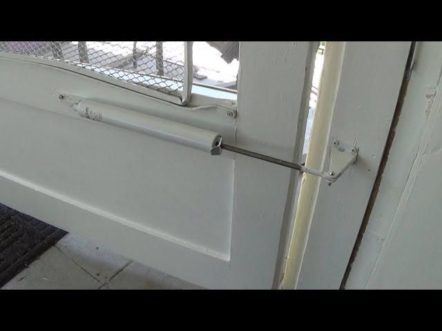 How to Install a Screen Door Closer